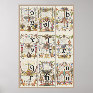 Affiche Mira Calligraphiae Monumenta 002