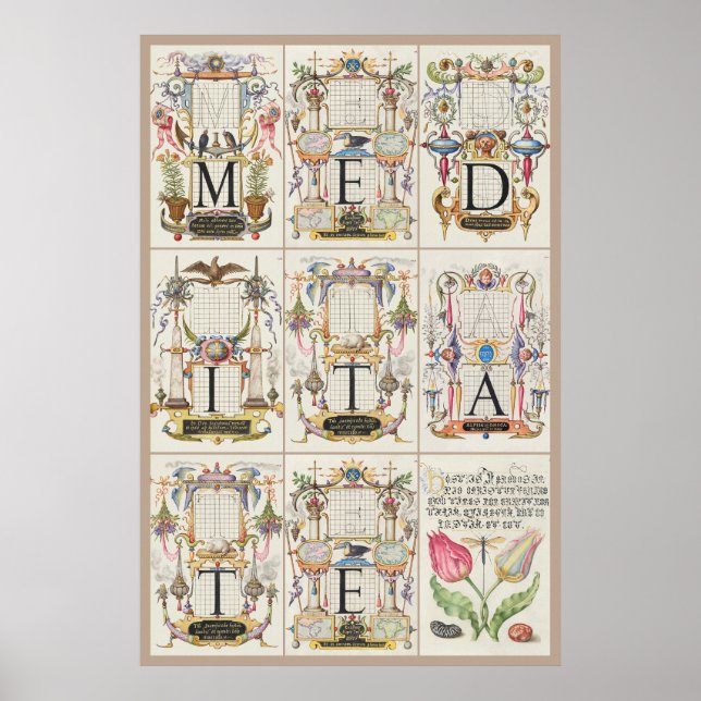 Affiche Mira Calligraphiae Monumenta Meditate (Devant)