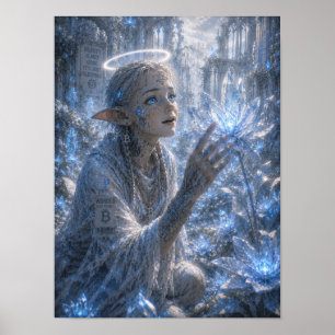 Affiche Miracle / Ange / Jardin de cristal