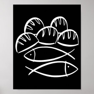 Affiche Miracle of Loaves and Fish - Un symbole de l'abond