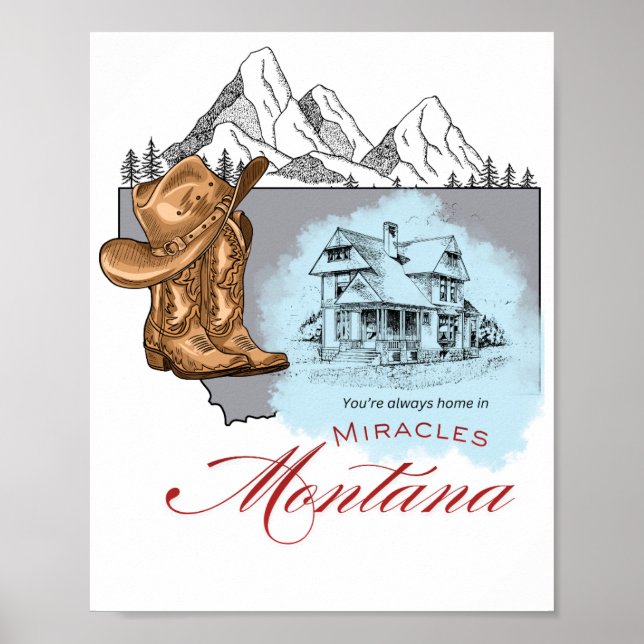 Affiche Miracles, Montana (Devant)