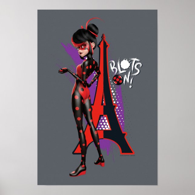 Affiche Miraculeux Shadybug Re-verse Blots On! (Devant)