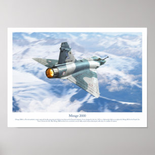 Affiche Mirage 2000