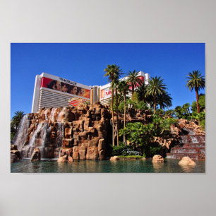 Affiche Mirage Hotel Las Vegas États-Unis d'Amérique