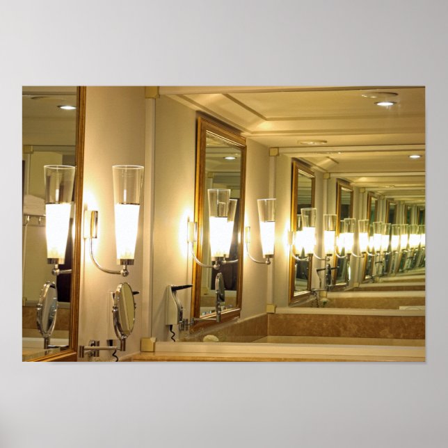 Affiche Miroir d'infini (Devant)