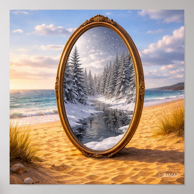 Affiche Miroir Saisonier (Devant)