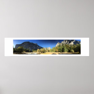 Affiche Mirror Lake Yosemite Couleur Photographie Panorami
