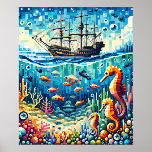 Affiche Misères des profondeurs océaniques