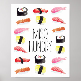Affiche Miso Hungry