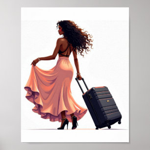 Affiche Miss africaine