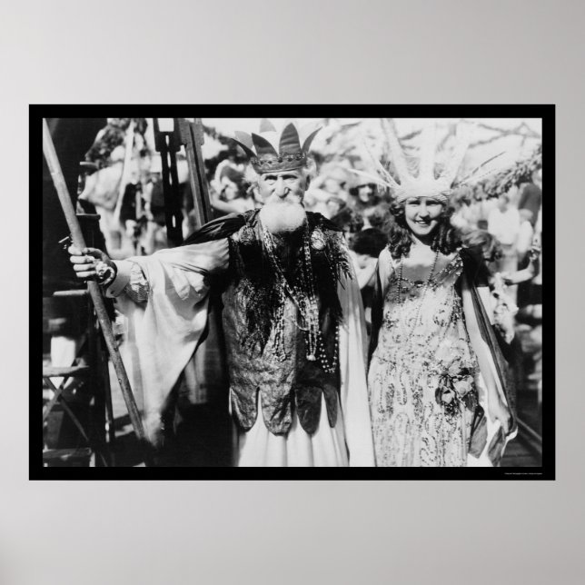 Affiche Miss America et Neptune 1922 (Devant)