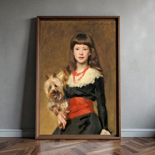 Affiche Miss Beatrice Townsend by John Singer Sargent (Créateur téléchargé)