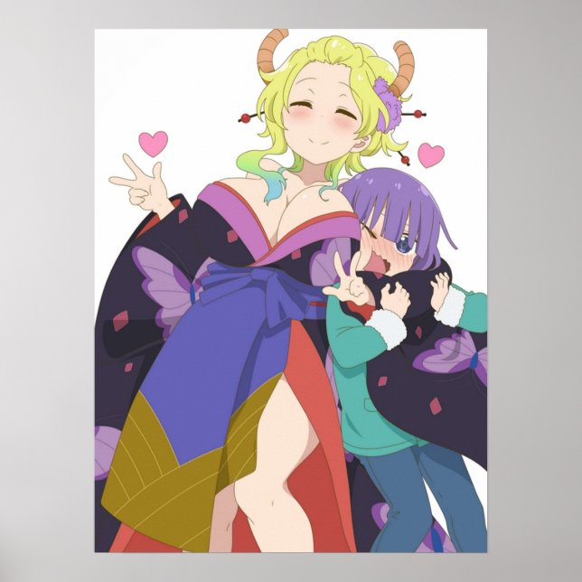 AFFICHE MISS KOBAYASHIS DRAGON MAID LUCOA 2 (Devant)