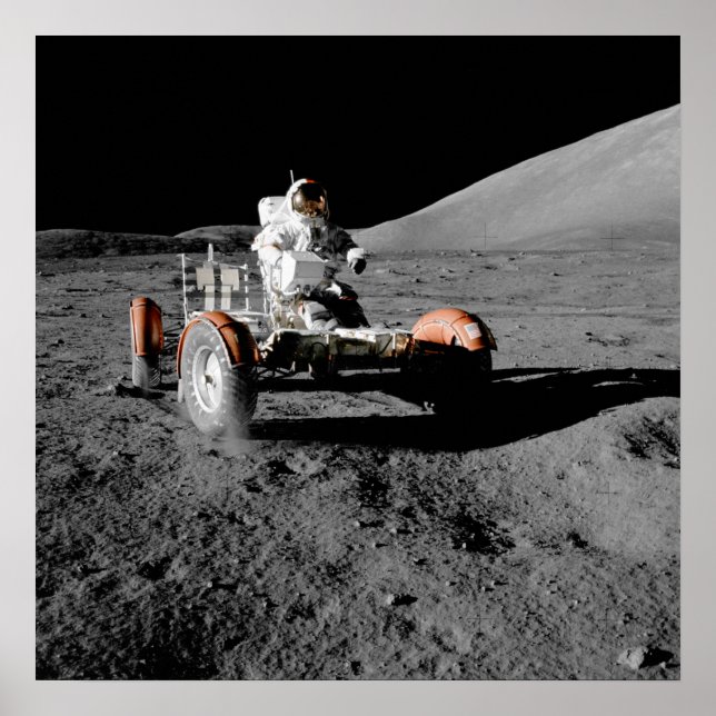 Affiche Mission Apollo 17 12 décembre 1972 (Devant)