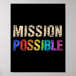 Affiche Mission Motivation possible Inspiration école