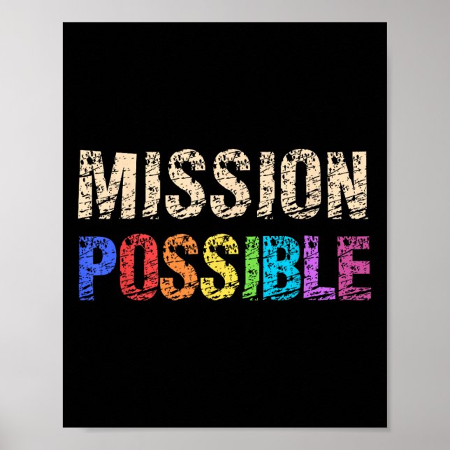 Affiche Mission Motivation possible Inspiration école (Devant)