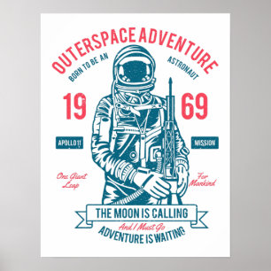 Affiche Mission Patriotique Apollo 11