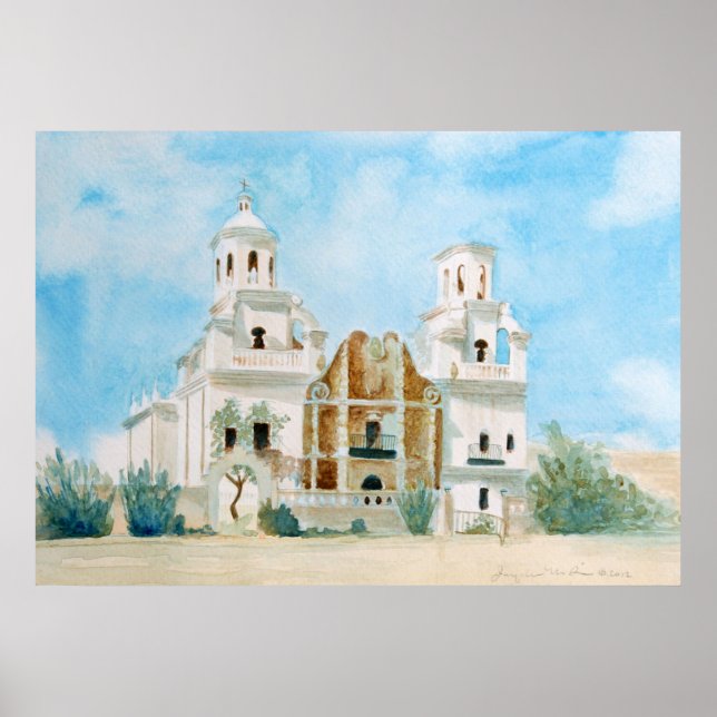 Affiche Mission San Xavier del Bac (Devant)