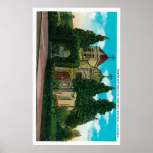 Affiche Mission São Carlos De MontereyMonterey, CA