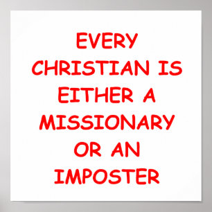 AFFICHE MISSIONNAIRE