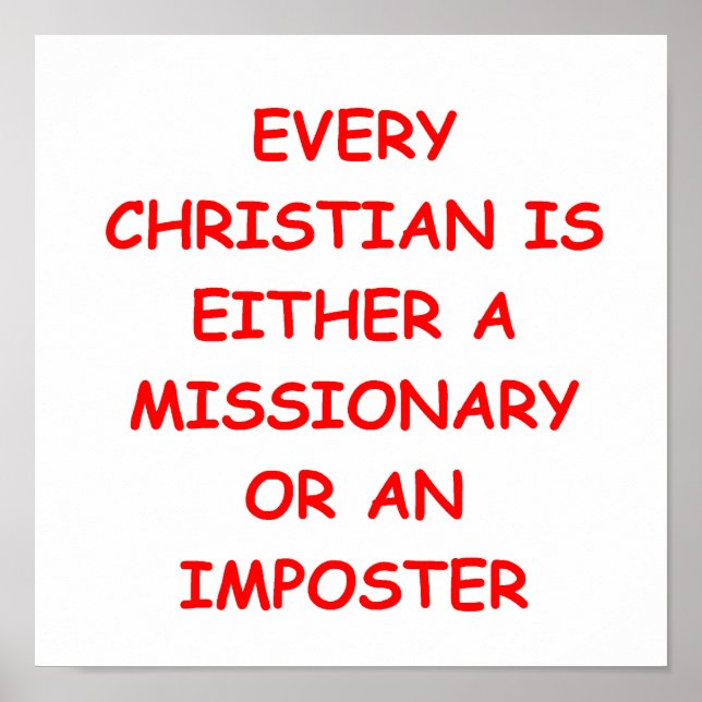 AFFICHE MISSIONNAIRE (Devant)