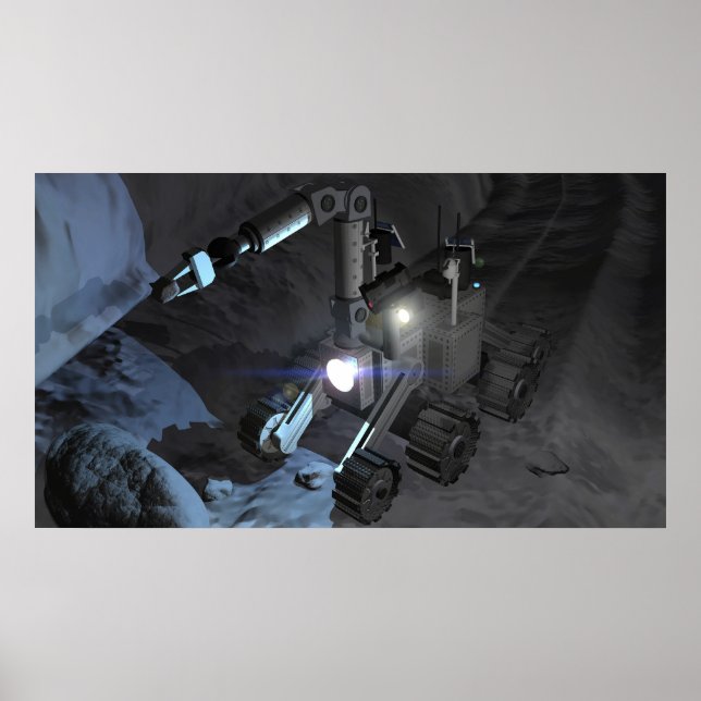 Affiche Missions d'exploration spatiale futures 9 (Devant)