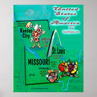 Affiche Missouri USA