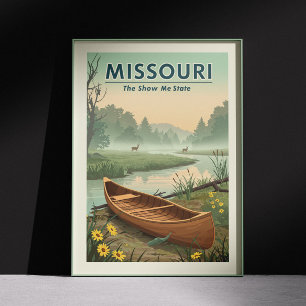 Affiche Missouri vintage