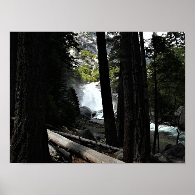 Affiche Mist Falls, King's Canyon National Park, CA (Devant)