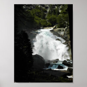 Affiche Mist Falls, King's Canyon National Park, CA