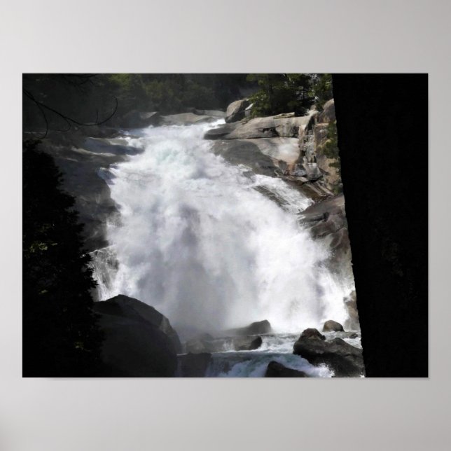 Affiche Mist Falls, King's Canyon National Park, CA (Devant)