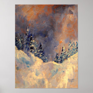 Affiche Mist on the Snow Peak 2009