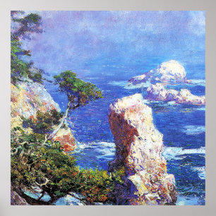 Affiche Mist over Point Lobos, art de Guy Rose