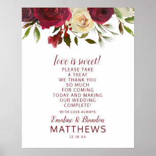 Affiche Mistletoe Manor L'amour est un doux traité panneau