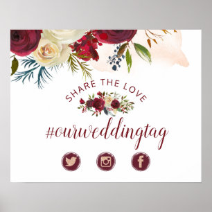 Affiche Mistletoe Manor Winter Partager l'enseigne Mariage