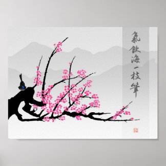 Affiche Misty Blossom