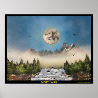Affiche Misty Falls