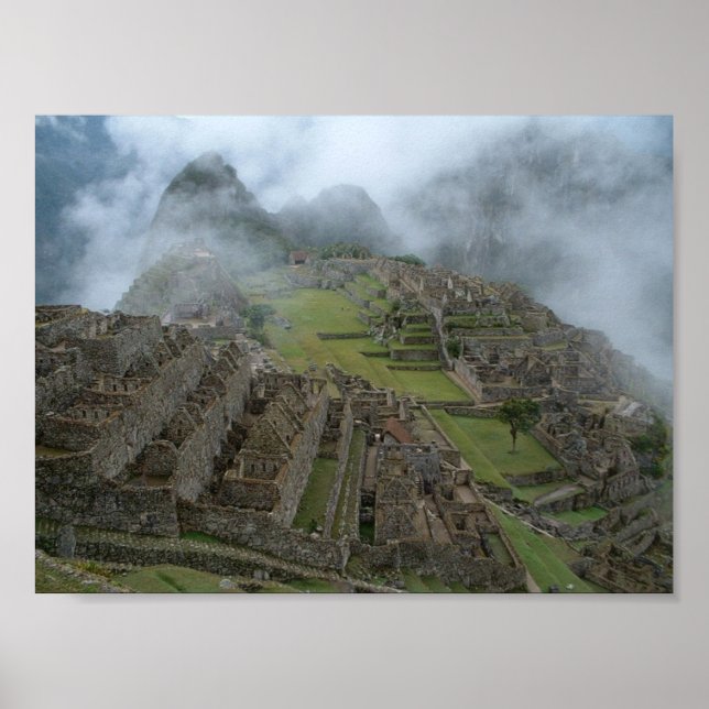 Affiche "Misty Machu Picchu" 14x10.5 (Devant)