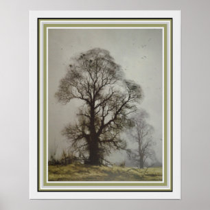 Affiche Misty Morn par David Shephard 16 x 20