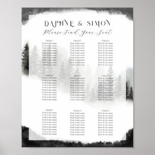 Affiche Misty Mountain Mariage