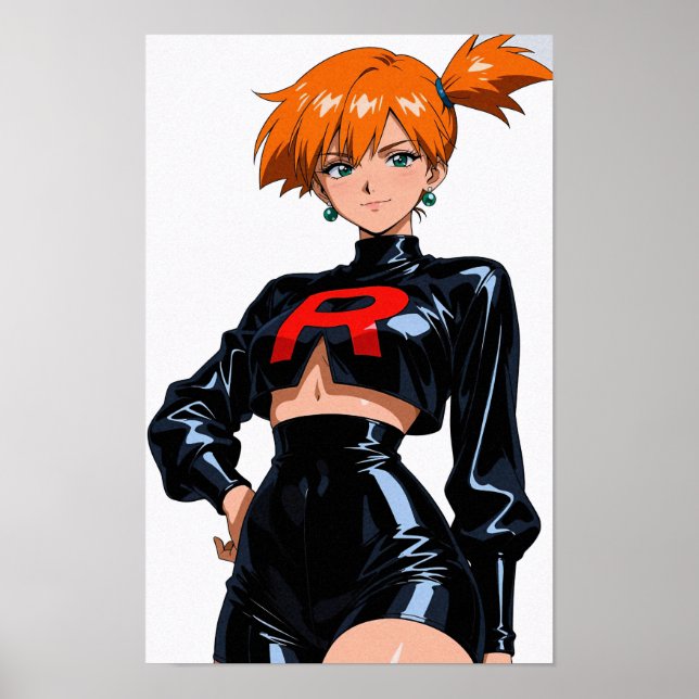 Affiche Misty team rocket (Devant)