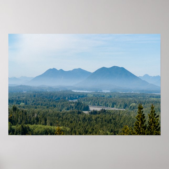 Affiche Misty Valley à Tofino - Colombie-Britannique, Cana (Devant)