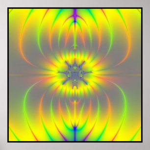 Affiche Mitose Fractal