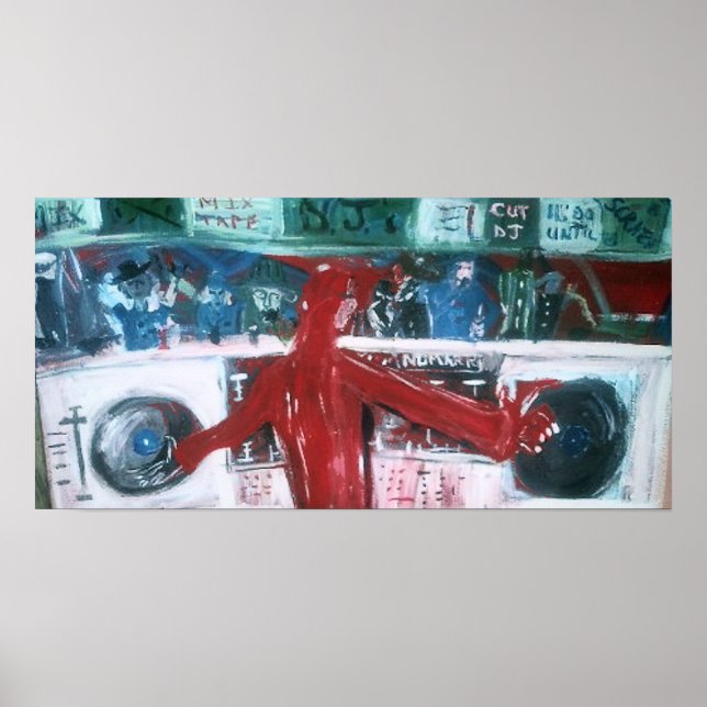 AFFICHE MIX TAPE DJ NUMARK (Devant)