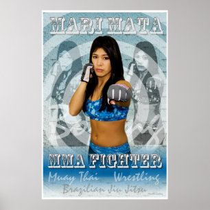 Affiche MIXED MARTIAL ART Mari Mata