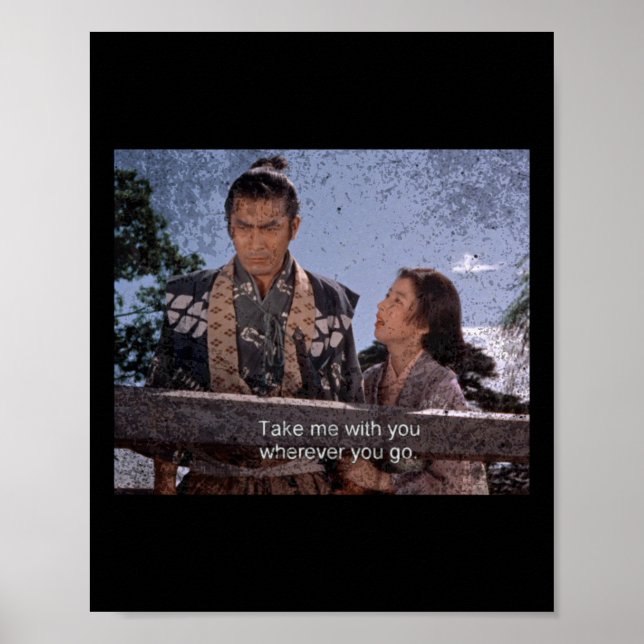 Affiche Miyamoto Musashi Otsu - Pont de la trilogie Samura (Devant)