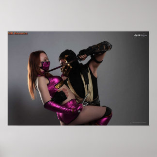 Affiche MK Roomies Scorpion X Mileena