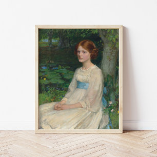 Affiche Mlle Betty Pollock   John William Waterhouse