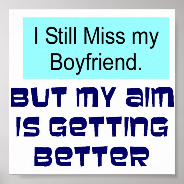 Affiche Mlle Boyfriend (Devant)