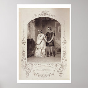 Affiche Mlle Jenny Marston en tant que Perdita et M. F. Ro